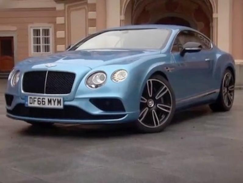 Video test Bentley Continental GT V8 S