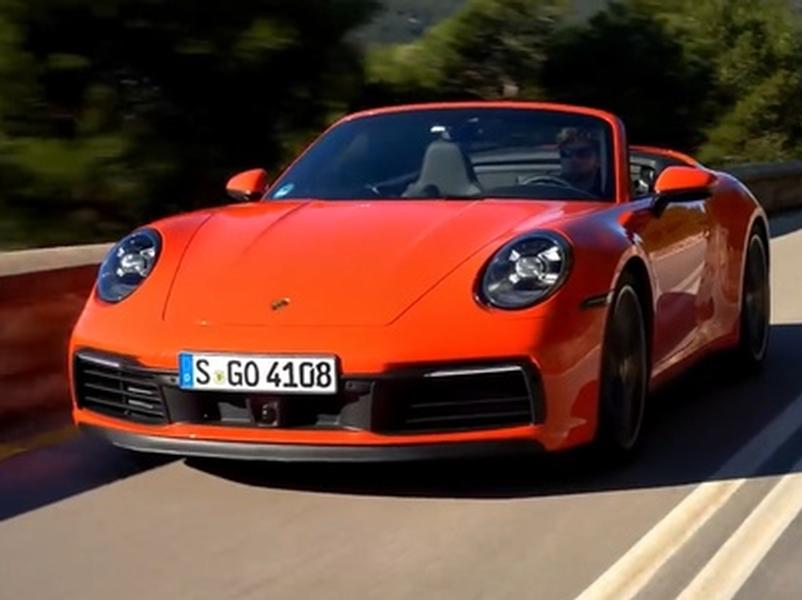 Video test Porsche 911 Carrera S Cabrio