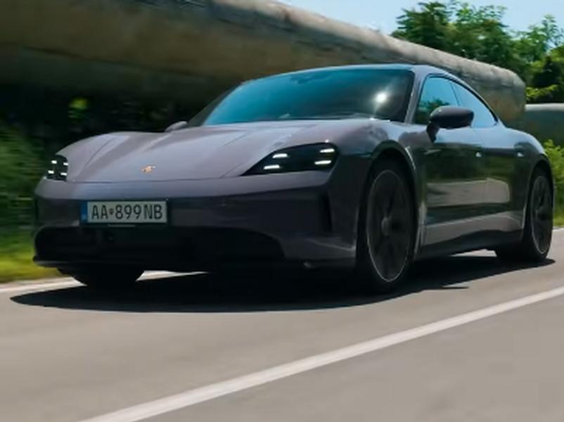 Video test PORSCHE TAYCAN 