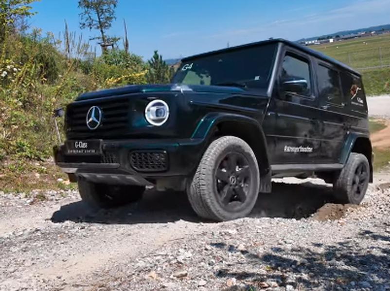 Video test Mercedes Benz G 580