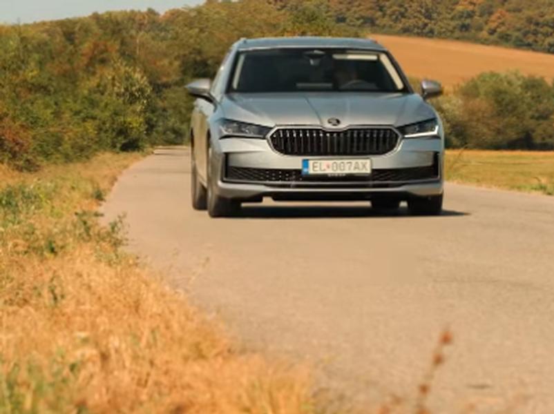 Video test Škoda Superb Combi iV