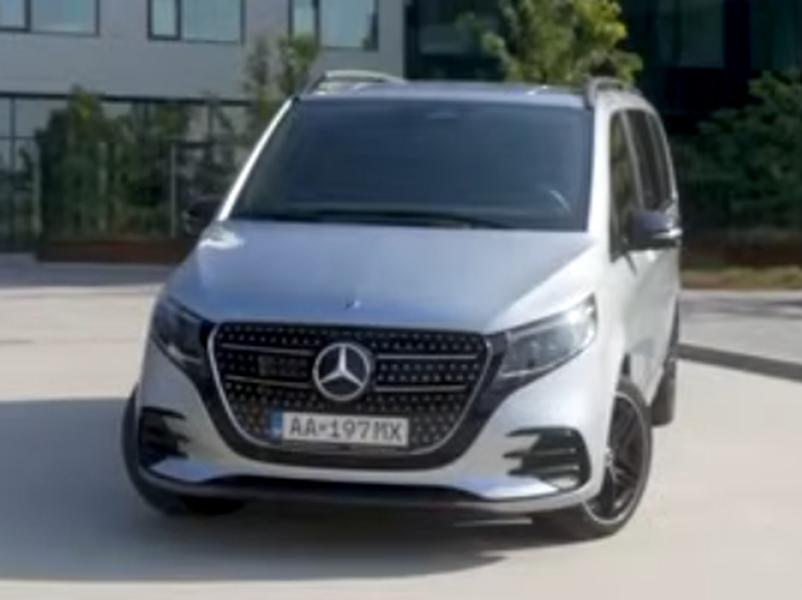 Video test Mercedes-Benz V-Class 300d