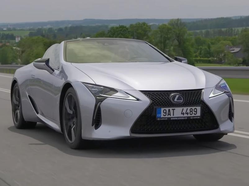 Video test Lexus LC 500 Convertible