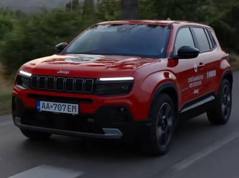 Video test JEEP AVENGER