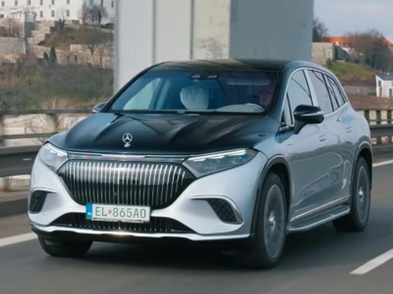 Video test MERCEDES-MAYBACH EQS